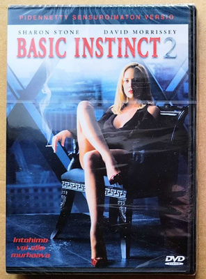 BASIC INSTINCT 2 – UUSI! - Suomi-DVD 2006 - Sharon Stone