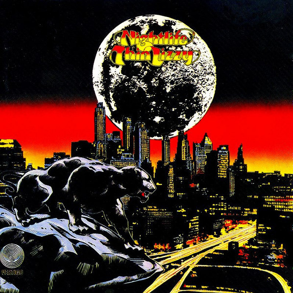Thin Lizzy - Nightlife (CD) VG++!! Vanha painos Night Life