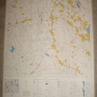 Lappeenranta KANGASAHO Topografinen kartta 72x54cm Kouvola - pikkukuva 1