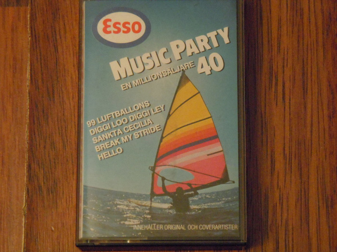 C-kasetti - Esso Music Party 40  - 1984 pop rock EX+