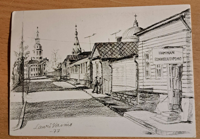 Hamina, Kasarminkatu, Lauri Vainio -77, kulk 83