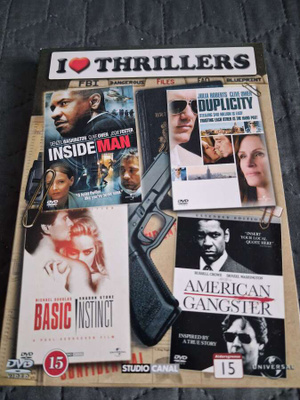 (DVD) I Love Thrillers box (4DVD)