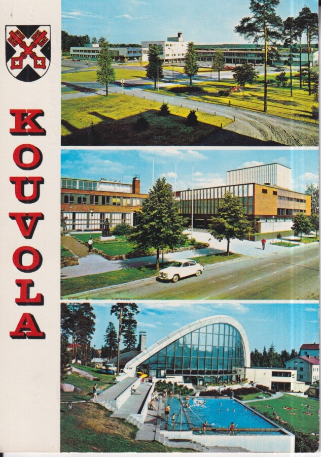 Kouvola ,vaakuna , sommitelmakortti  e111