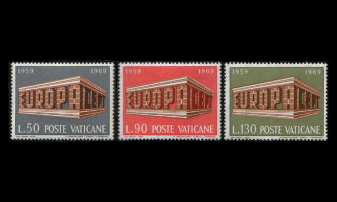 Vatikaani 547-9 ** Europa (1969)
