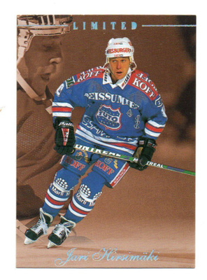 LIMITED Jääkiekko n:o 99 of 108 JARI HIRSIMÄKI 1996