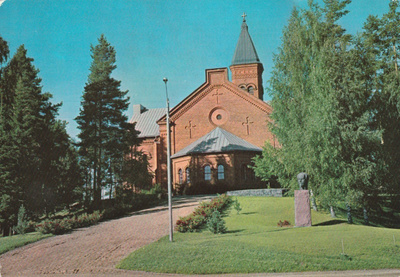 KIRKKOKORTTI - LOPEN  KIRKKO -1