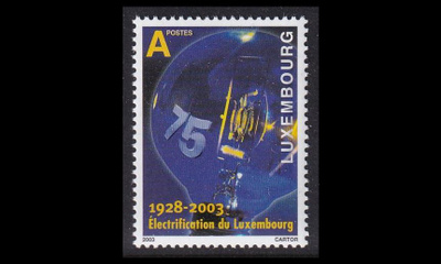 Luxemburg 1610 ** Sähköverkko 75v (2003)