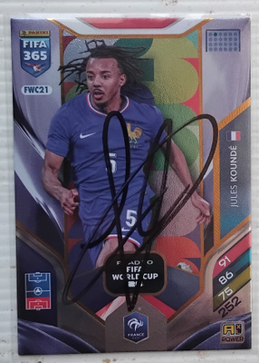 Jules Kounde Ranska signed