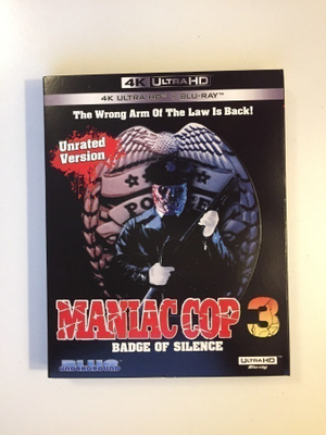 Maniac Cop 3 (4K UHD) Slipcover [Blue Underground] 1993