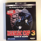 Maniac Cop 3 (4K UHD) Slipcover [Blue Underground] 1993 - pikkukuva 1