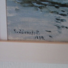 Eero Järnefelt Rantamaisema 1894.Valokuva taulu. - pikkukuva 2