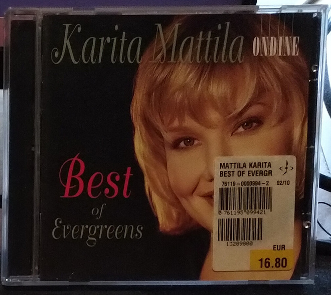 Karita Mattila - Best of evergreens - CD
