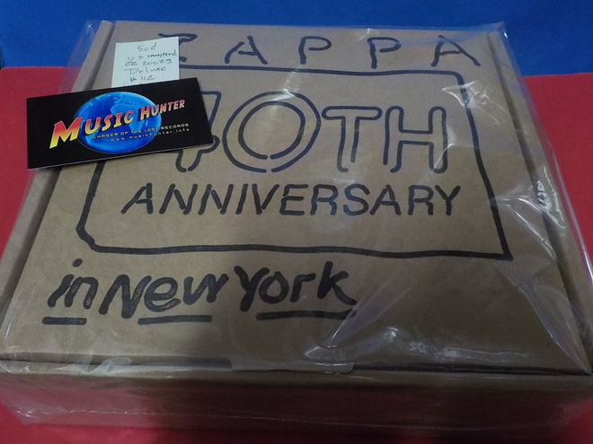 FRANK ZAPPA IN NEW YORK 5x CD BOKSI