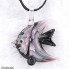 1120 .. Murano Käsintehdyt Lampwork Taidelasi .. Kaulakoru - pikkukuva 1