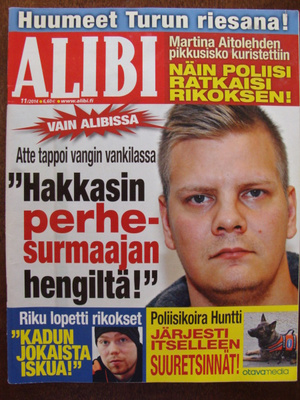 ALIBI 11/ 2014  Martina Aitolehden pikkusisko kuristettiin