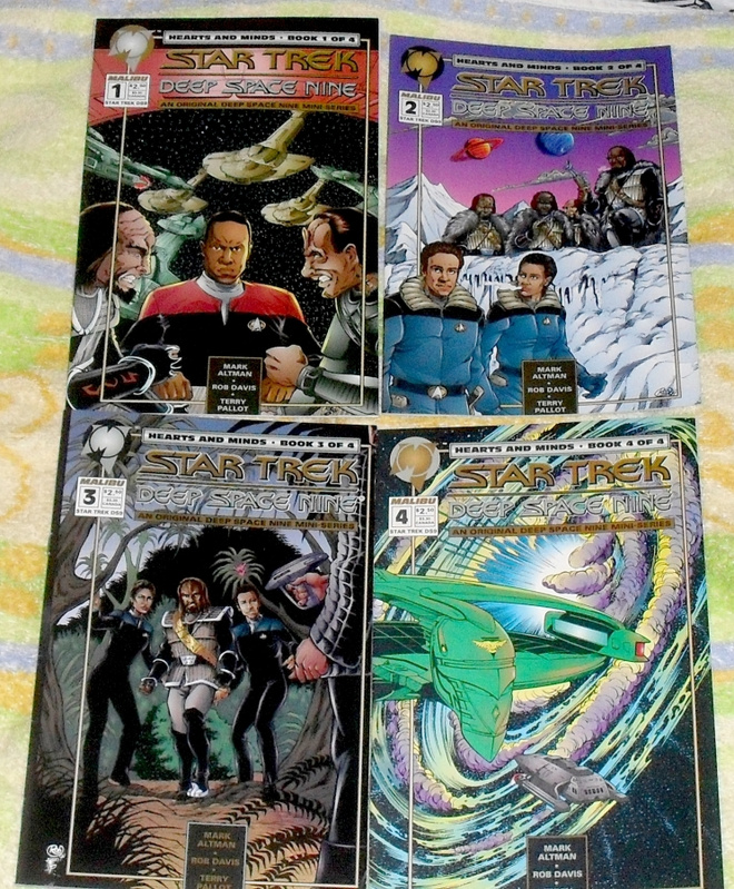 Star Trek Deep Space Nine - Hearts and Minds #1-4, koko sarj