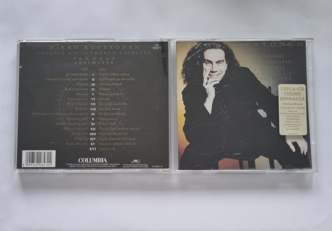 MIKKO KUUSTONEN: LAULUJA LINNUNRADAN LAIDALTA  2 CD
