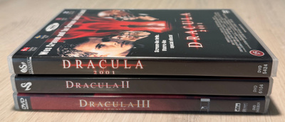 Wes Cravenin DRACULA Trilogia (2000-2005) 3DVD