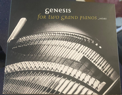 Genesis For Two Grand Pianos 2cd HARVINAINEN