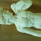 Figuuri alaston nuorimies nimeltään David , korkeus 24cm - pikkukuva 3