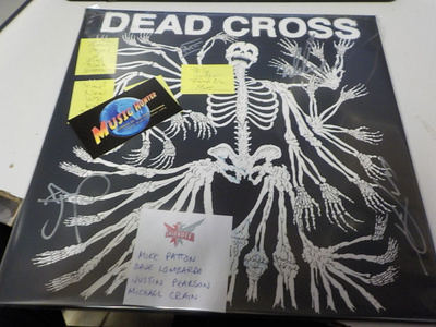 DEAD CROSS - S/T UUSI LP KOKO BÄNDIN NIMMAREILLA