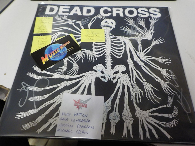 DEAD CROSS - S/T UUSI LP KOKO BÄNDIN NIMMAREILLA