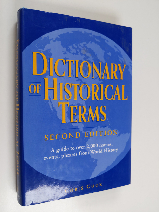 Chris Cook : Dictionary of historical terms