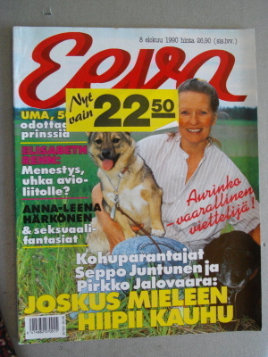 Eeva lehti Nro 8/1990 (20.3)