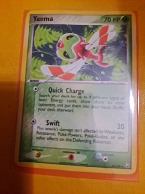 Yanma 28/109 Pokemon Team Rocket Returns Rare card