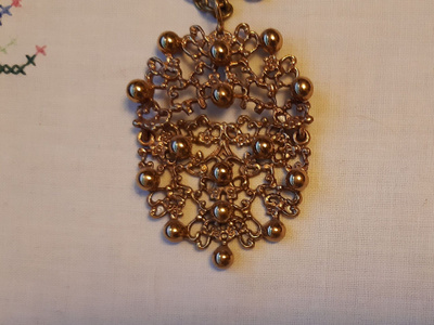 Kalevi Sara vintage pronssi kaulakoru