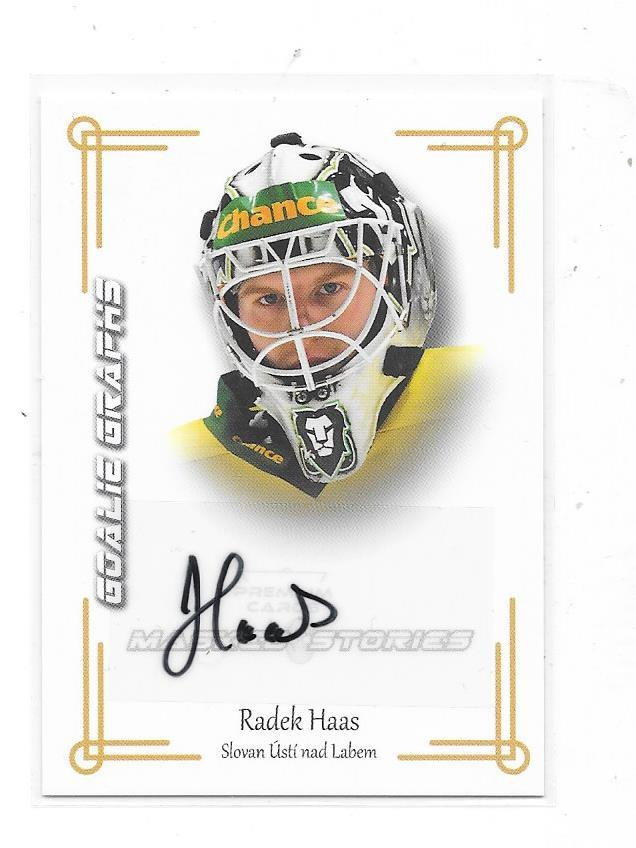 20-21 Goalie Graphs # Radek Haas Slovan Labem  Ässät Nimmari