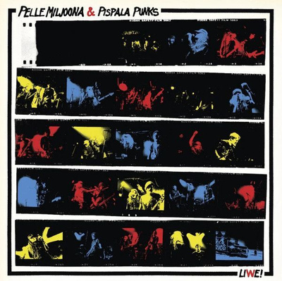 Pelle Miljoona Pispala punks liwe LP