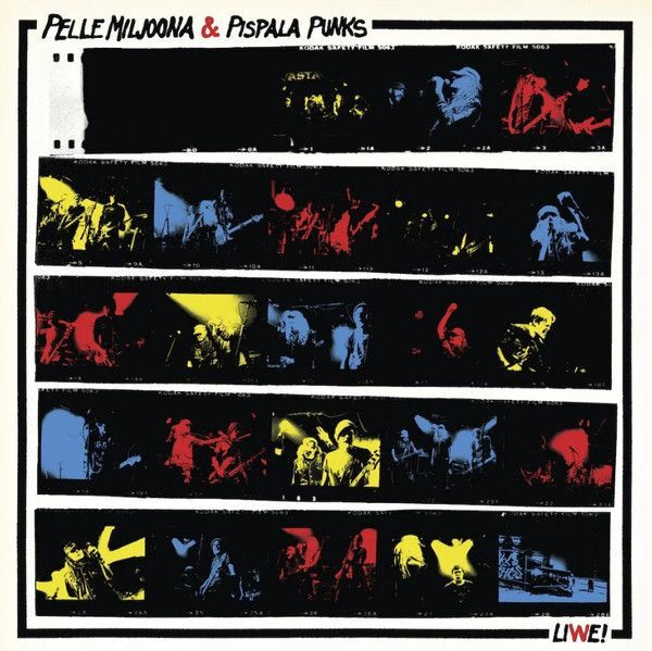 Pelle Miljoona Pispala punks liwe LP