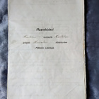 Ote Maarekisteristä v. 1914 Puharin perintötalon ositus - pikkukuva 1