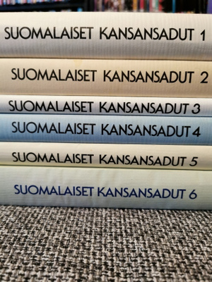 Suomalaiset kansasadut 1-6 SKS
