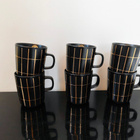 Tiiliskivi mukit musta kulta (Marimekko) - pikkukuva 1