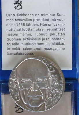 10 MARKAN JUHLARAHA, URHO KEKKONEN, 1975