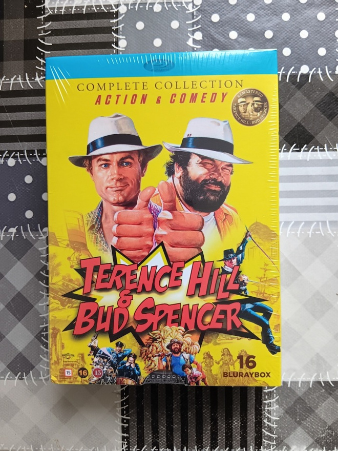 Bud Spencer & Terence Hill  (blu-ray: 16 levyä)