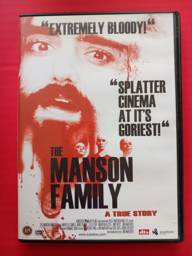 The Manson family nordic dvd