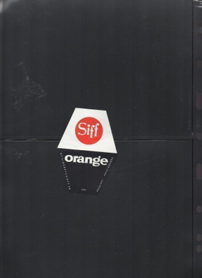 Sinebrychoff  Siff Orange  Etiketti