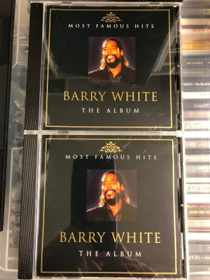 BARRY WHITE - The Album - Most Famous Hits 2 x cd