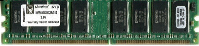 * Kingston 400Mhz DDR KVR400X64C3A/512MB Ikuinen Takuu