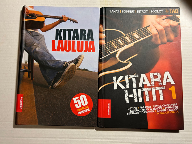 Kitara hitit 1 & Kitara lauluja 50 soittajan suosikkia