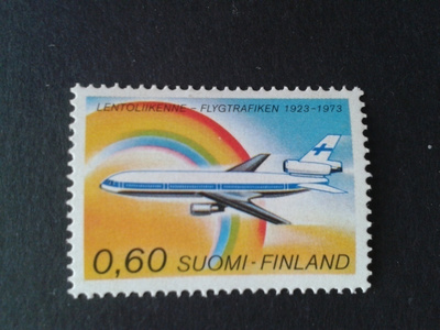 1973 lentoliikenne**