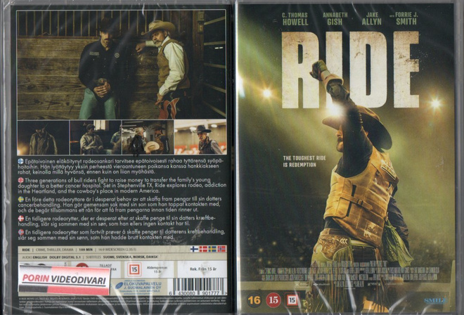 ride (2024)	(5 481)	UUSI	-FI-	DVD			c.thomas howell	2024