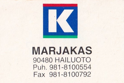 Hailuoto, Marjakas   b608
