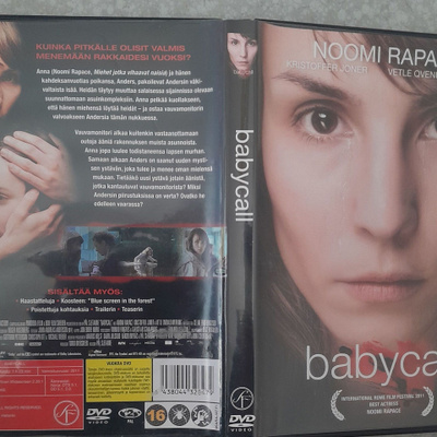 Babycall dvd,noomi rapace