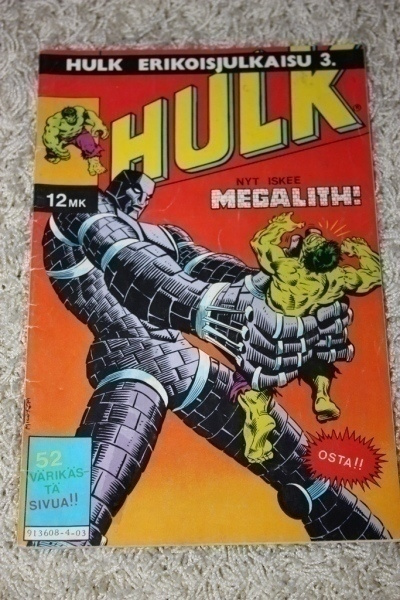 Hulk – erikoisjulkaisu 3 (1984)