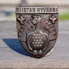 Metsästys merkki. Halkaisija - 20 mm. Hyväkuntoinen. - pikkukuva 5