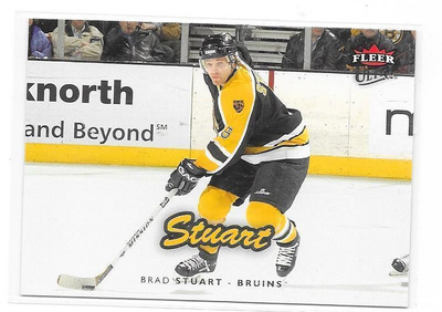 2006-07 Ultra #17 Brad Stuart Boston Bruins